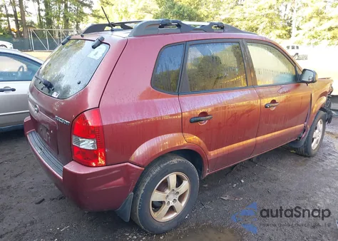 2008 Hyundai Tucson Gls from USA, damaged, VIN KM8JM12B184911418